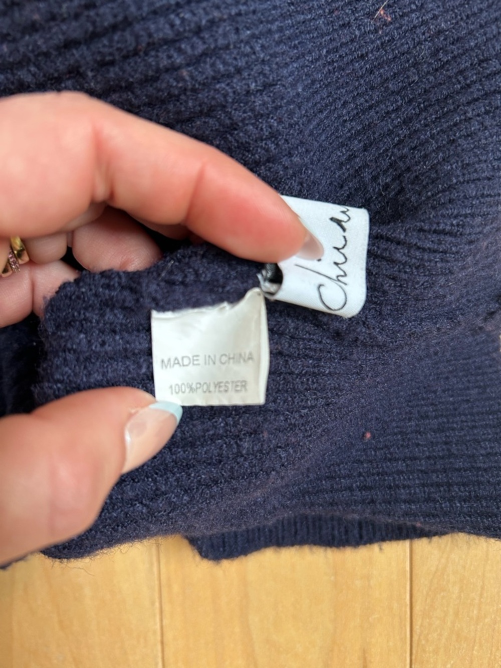 Heart elbow patch sweater - Picture 5 of 5